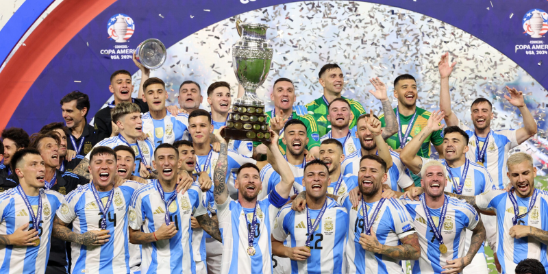 Argentina - Ứng viên hàng đầu cho chức vô địch Nam Mỹ