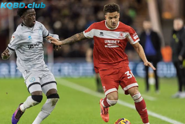 Đội hình dự kiến trước trận Sheffield Wed vs Middlesbrough