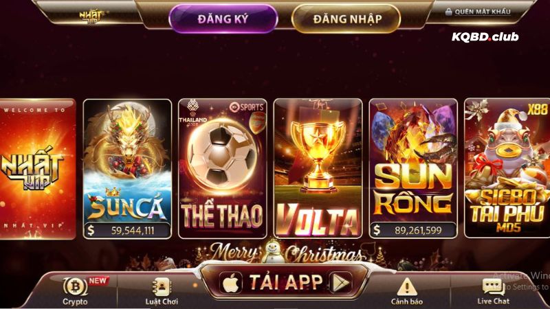 Sân chơi quy tụ nhiều game chơi