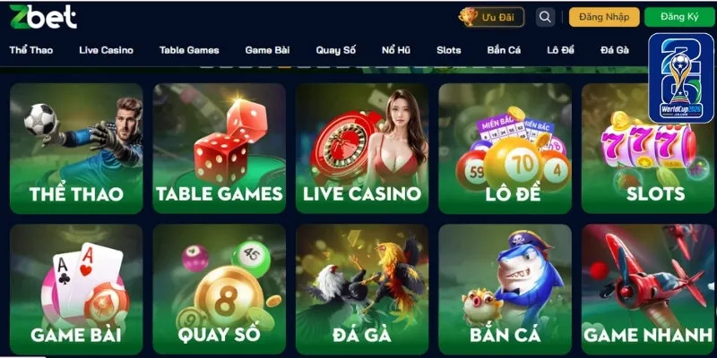 Không gian giải trí đặc sắc với hàng loạt sản phẩm cá cược đỉnh cao