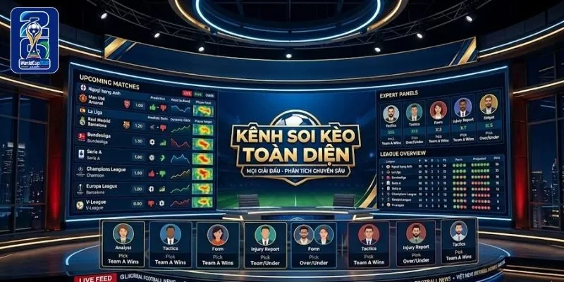 Trang kênh soi kèo toàn diện mọi giải đấu